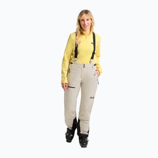 Spodnie narciarskie damskie Jack Wolfskin Flowline Pro 2L Ins pale sand
