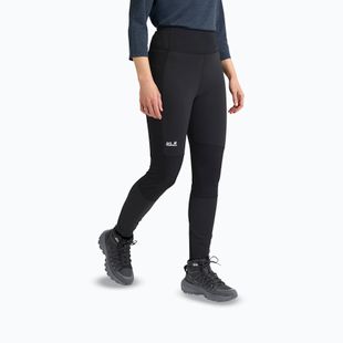 Legginsy trekkingowe damskie Jack Wolfskin Hike With Me black