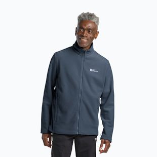 Bluza polarowa męska Jack Wolfskin Winterstein Fz midnight sky