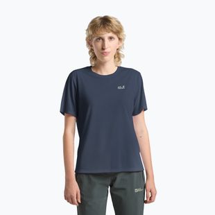 Koszulka trekkingowa damska Jack Wolfskin Vonnan midnight sky