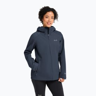 Kurtka przeciwdeszczowa damska Jack Wolfskin Wildbound 2L midnight sky