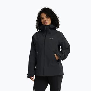 Kurtka przeciwdeszczowa damska Jack Wolfskin Rockpaw 3L phantom