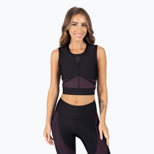 Top treningowy damski PUMA Eversculpt Fitted Koszulka puma black/sunset pink