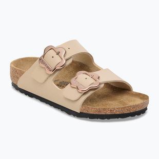 Klapki dziecięce BIRKENSTOCK Arizona Flowers Kids Birko-Flor sandcastle
