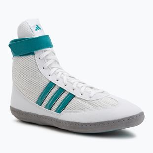 Buty bokserskie adidas Combat Speed.4 footwear white/purple team/grey three