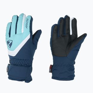 Rękawice narciarskie dziecięce ZIENER Loriko AS dark navy