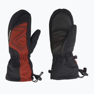 Rękawice narciarskie dziecięce ZIENER Lavalino Aquashield AW Mitten woody brown