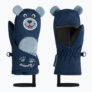 Rękawice narciarskie dziecięce ZIENER Lanimalo-Z dark navy