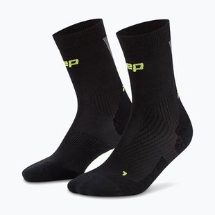 Skarpety damskie CEP Ultralight Mid Cut 4.0 black/grey
