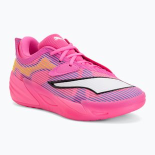 Buty do koszykówki PUMA All-Pro NITRO 2 Showtime poison pink/bright aqua/lime squeeze