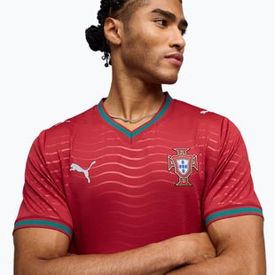 Koszulka piłkarska męska PUMA FPF Portugal Home Jersey Replica Club red/green