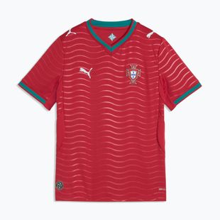 Koszulka piłkarska dziecięca PUMA FPF Portugal Home Jersey Replica Club Jr red/green