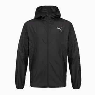 Kurtka do biegania męska PUMA Run AOP Lightweight Jacket black