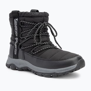 Śniegowce damskie KangaROOS K-FW Shego jet black/steel grey