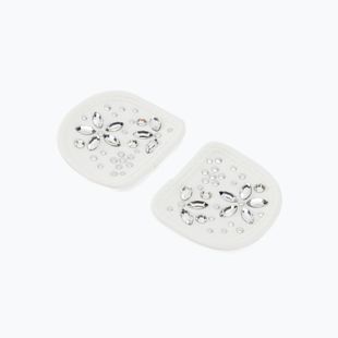 Łatki do rękawiczek jeździeckich HaukeSchmidt MagicTack Patches Flower white
