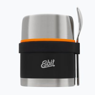 Termos na żywność ze sztućcami Esbit Stainless Steel Food Jug 500 ml black