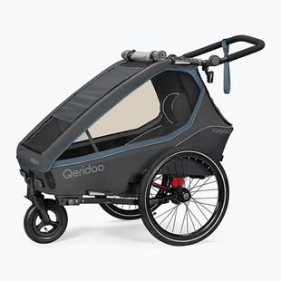 Przyczepka rowerowa Qeridoo KidGoo 1 dark navy/blue