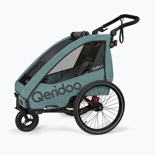 Przyczepka rowerowa Qeridoo Qupa 1 mineral blue