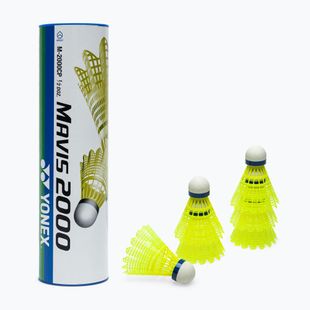 Lotki do badmintona YONEX Mavis 2000 Y medium 6 szt. yellow
