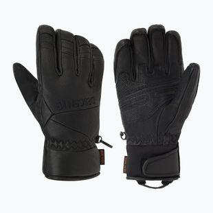 Rękawice narciarskie męskie Descente Leather black