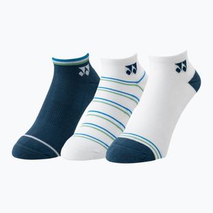 Skarpety YONEX 19237 Low cut 3 pary navy/white/green