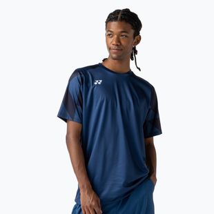 Koszulka tenisowa męska YONEX 16860 Practice indigo blue