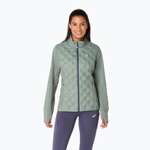 Kurtka do biegania damska ASICS Road Winter monument blue