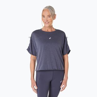 Koszulka do biegania damska ASICS Nagino Run Adjustable Top indigo fog