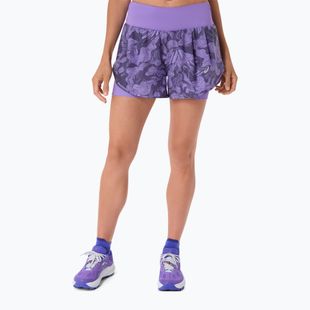 Spodenki do biegania damskie ASICS Road All Over Print amethyst