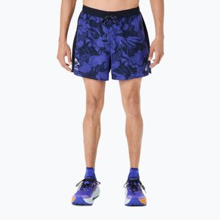 Spodenki do biegania męskie ASICS Fujitrail All Over Print 5IN midnight/cobalt burst/cream