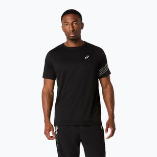 Koszulka do biegania męska ASICS Icon performance black/cream