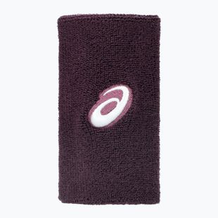 Frotki na nadgarstki ASICS Wrist Band Long 2 szt. dark aubergine