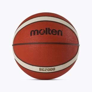 Piłka do koszykówki Molten B6G2000 FIBA pomarańczowa rozmiar 6