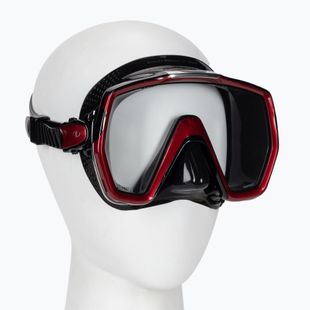 Maska do nurkowania TUSA Freedom HD red/black