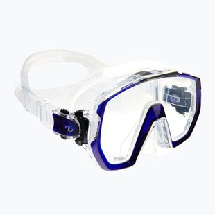 Maska do nurkowania TUSA Freedom Elite white/navy blue