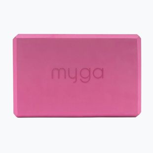 Kostka do jogi Myga Foam Block różowy