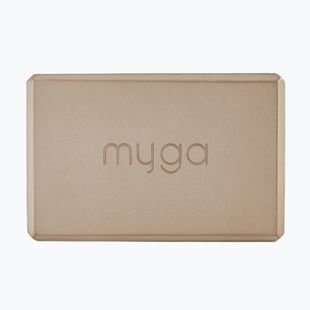 Kostka do jogi Myga Foam Block brązowy