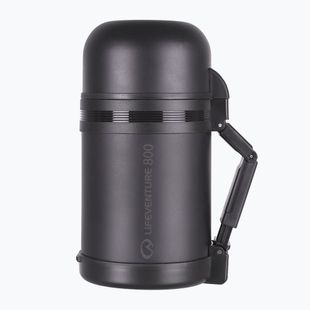Termos Lifeventure TiV Widemouth Vacuum Flask 800 ml dark grey