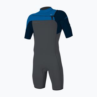 Pianka do pływania dziecięca O'Neill Youth Hammer 2mm Chest Zip SS Spring graphite/abyss/ocean