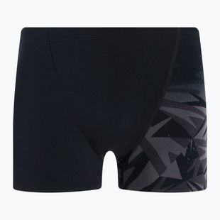 Bokserki pływackie męskie Speedo HyperBoom V-Cut Aquashort black/siren red