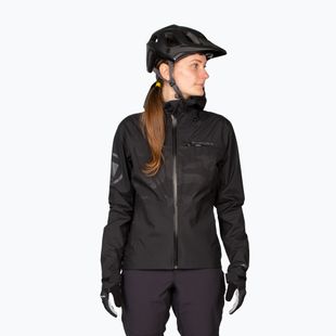 Kurtka rowerowa damska Endura Singletrack II Waterproof W black