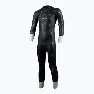 Pianka triathlonowa męska ZONE3 Aspire 4 mm black/chalk