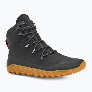 Buty barefoot męskie Vivobarefoot Tracker Leather obsidian