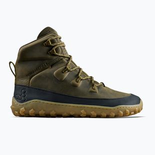 Buty barefoot męskie Vivobarefoot Tracker Leather dark olive