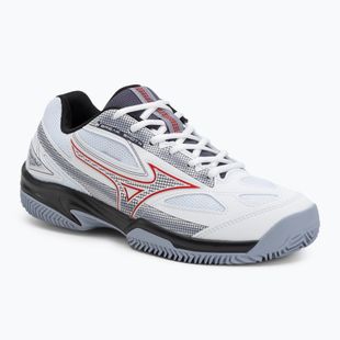 Buty do padla męskie Mizuno Break Shot 4 Padel white/salsa/aleutian