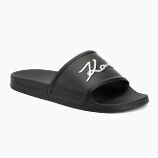 Klapki damskie KARL LAGERFELD Kondo 2.0 Signia black rubber
