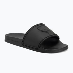 Klapki damskie KARL LAGERFELD Kondo 2.0 NFT Relief black rubber
