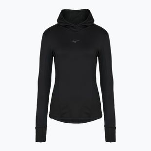 Bluza do biegania damska Mizuno Active Warm Hooded black