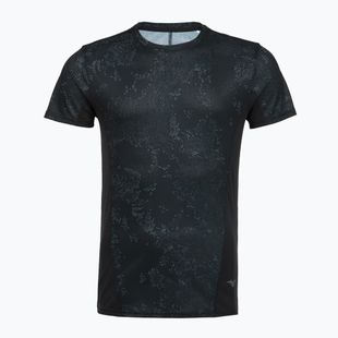 Koszulka do biegania męska Mizuno Active DryAeroFlow Graphic black/gray