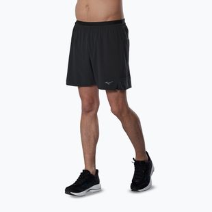 Spodenki do biegania męskie Mizuno Active Alpha 2in1 5.5 black